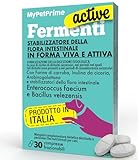 MyPetPrime Fermenti Lattici Cane ACTIVE 30 Cpr Probiotici Digestivi da 6,5 Miliardi con Inulina - Equilibrio Intestinale e Digestione, Ripristino della Flora Batterica, Riduzione di Prurito Cutaneo