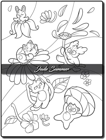 Tiny Animals Coloring Book: For Adults with Hilarious Scenes for Fun and Relaxation