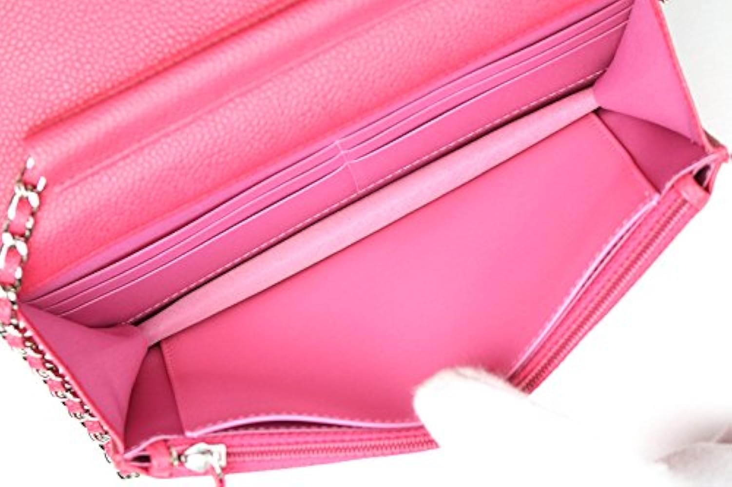 シャネル　ウォレット Amazon.co.jp: (シャネル)CHANEL バイカラーココボタン チェーン