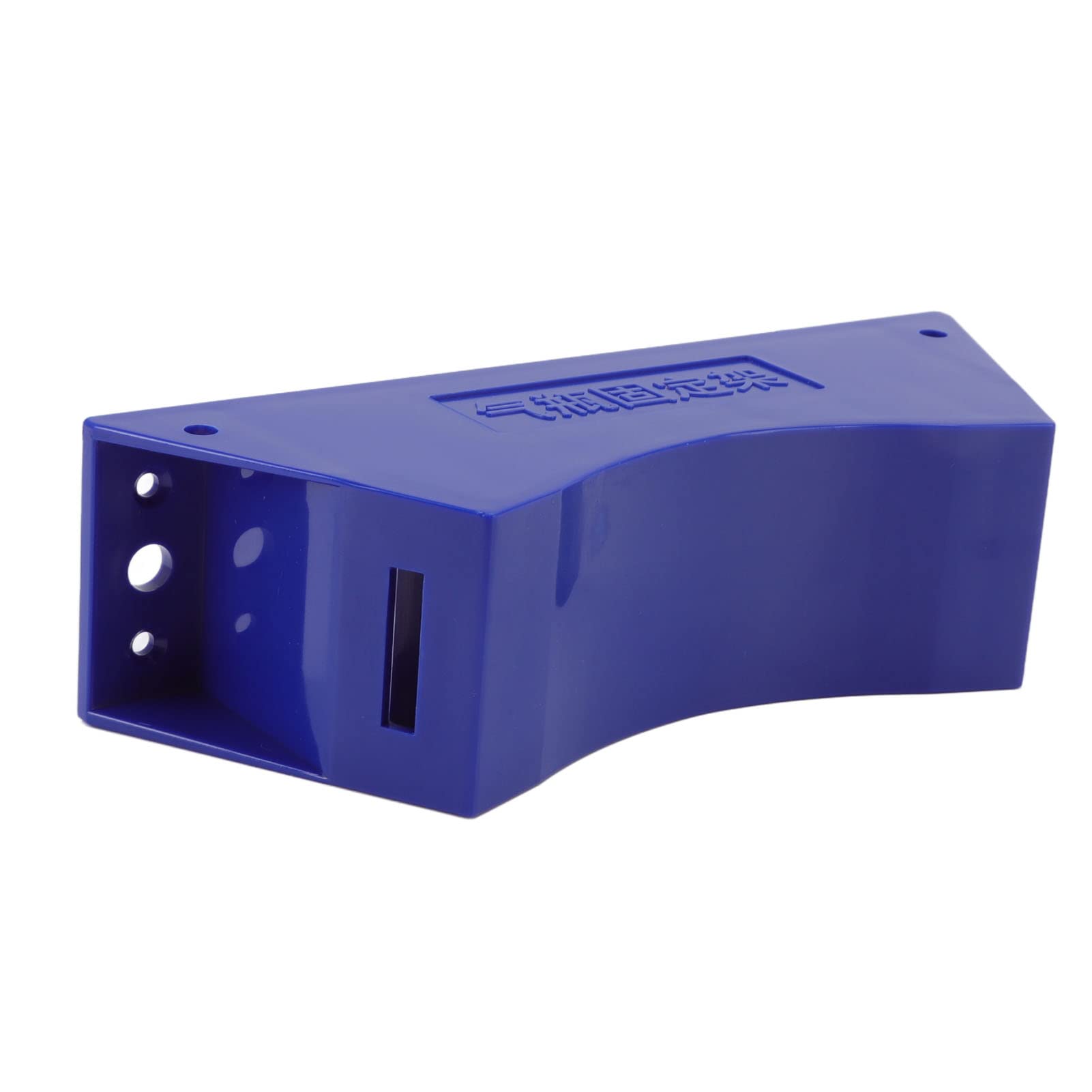 Porte-Cylindre à Gaz, Support de Réservoir de Support Mural avec Sangle de 59 Pouces, Boucle Métallique pour 1 Cylindre Support Fixe en Plastique (BLUE)