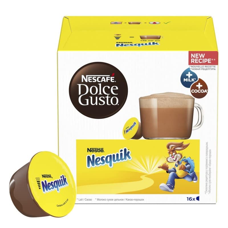 Nescafé - Dolce Gusto Nesquik 256G - Lot De 3 - Precio Por Lote - Entrega Rápida