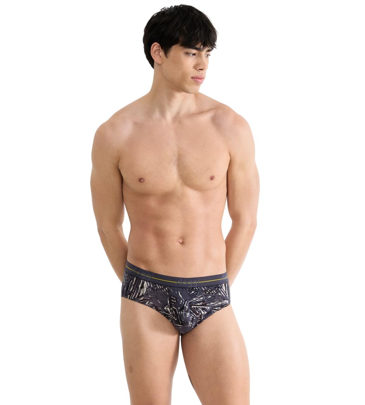 Sloggi Herren Unterhose Men Start Midi C Box, 2-Pack, 7, Light Grey Melange