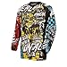 Produktbild O'NEAL | Motocross-Shirt Langarm | Kinder | MX MTB Mountainbike | Leichte Materialien, Eingenähte Ellbogenpolster, Atmungsaktives Polyester | Element Youth Jersey Wild | Multi | Größe L