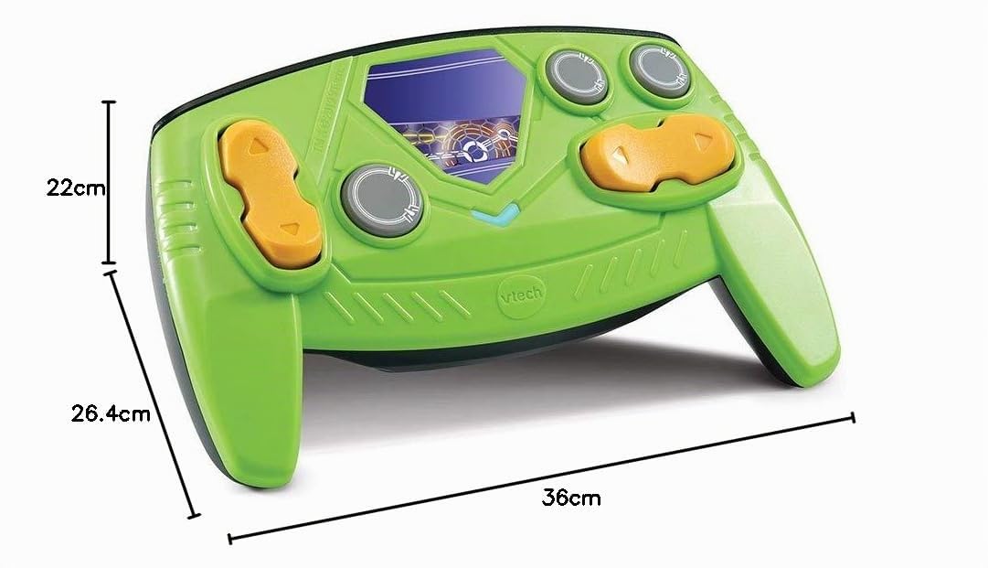 VTech - Switch & Go Dinos, Maxi Dinosaurier mit Geräusch, Ferngesteuerter Furio, der Mega T-Rex Roboter, 2-in-1-Spielzeug, umwandelbar mit 1 klick, Geschenk für Kinder ab 4 Jahren – Inhalt auf