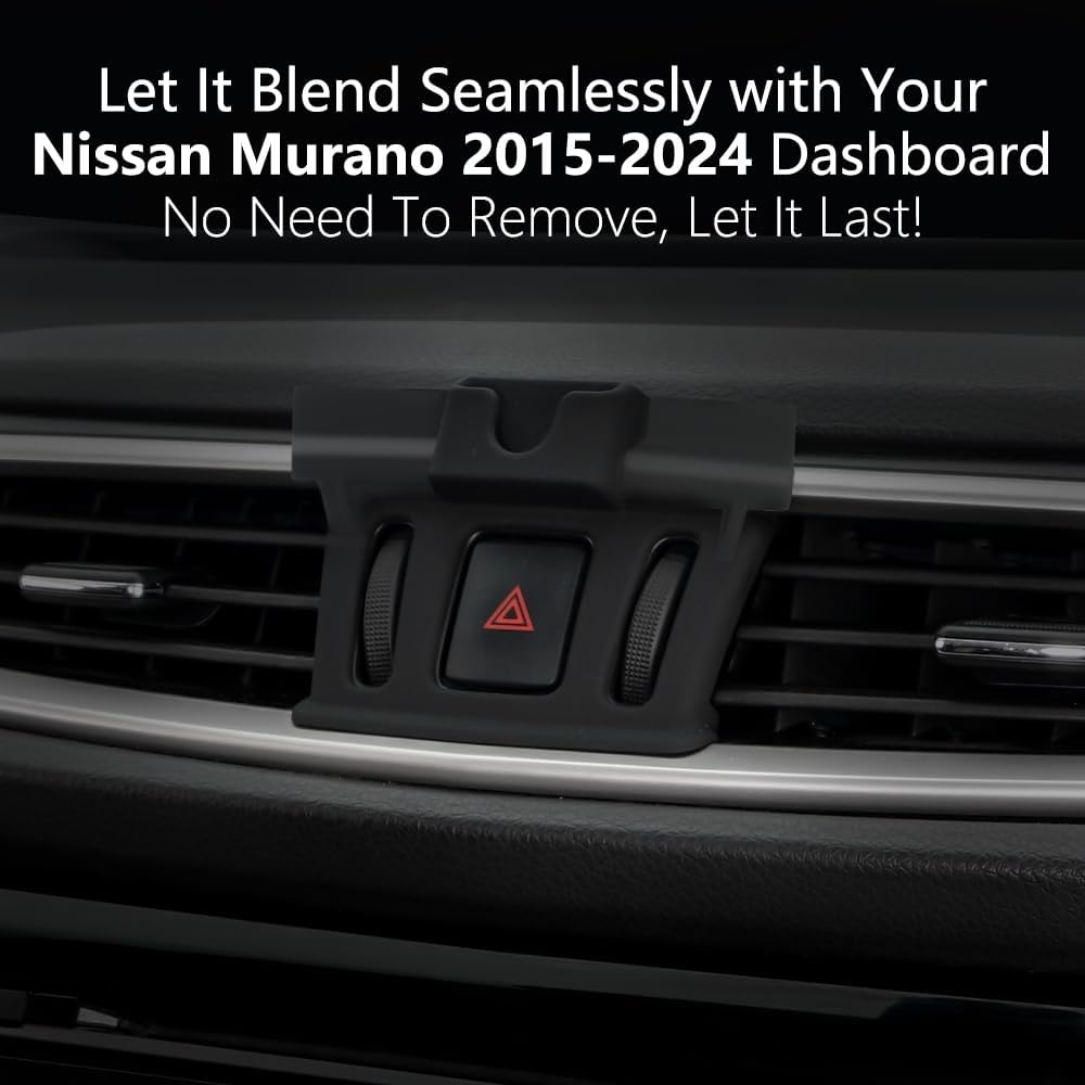 CLEC Fit for Magsafe Car Mount for Nissan Murano 2015-2024 Car Phone Mount[Strong Magnetic] Magnetic Car Phone Holder for iPhone 17 16 15 14 13 12 Series MagSafe Case All Phones