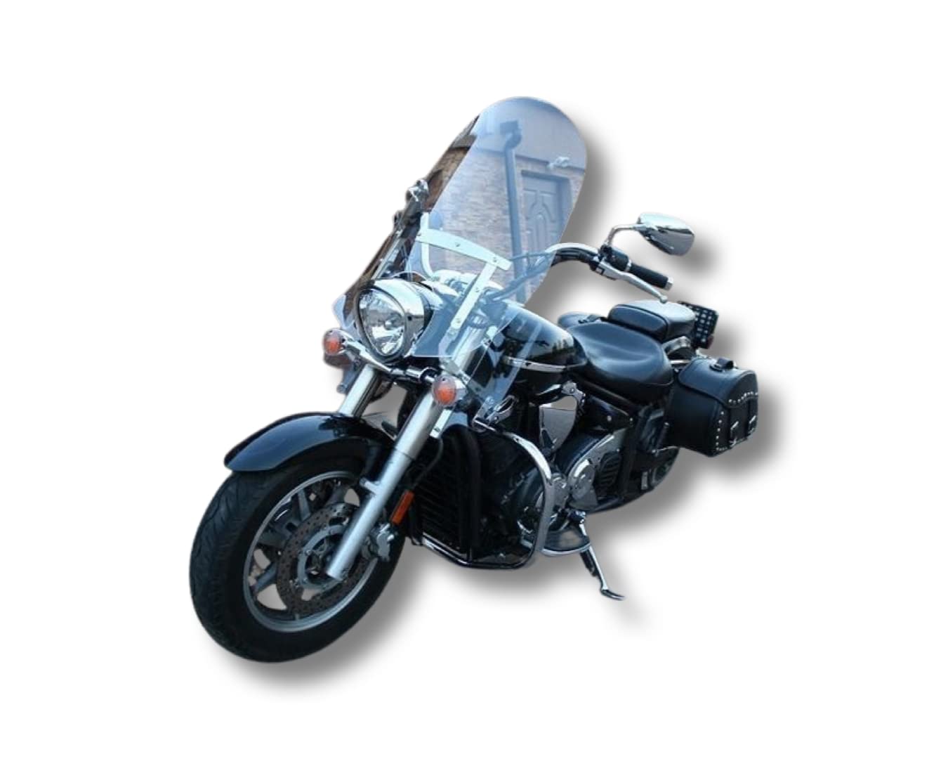 BM UK | XVS1300 | Protección de motor de acero Protector de barra de choque de acero inoxidable - Yamaha XVS 1300 Midnight Star (V-Star)