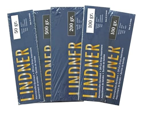 LINDNER Das Original Klemmstreifen-Kiloware: 1.Wahl, 200 g, kristallklar