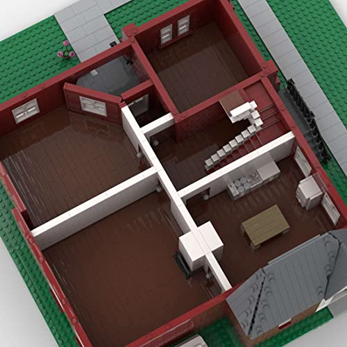 KEKRAV Moci Wood Coaling Tower Building Blocks, Moc-66138, kleine Partikel Street View Building Blocks, Sammelmark… – Bild 7