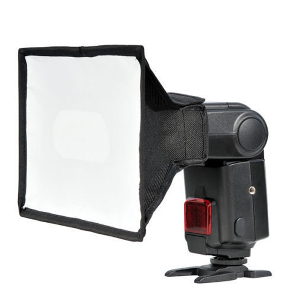 Market&YCY SA-K6 Speedlite 6-in-1 Flash Kit de Accesorios con Filtro de luz Suave Reflector de Haz de luz Snoot