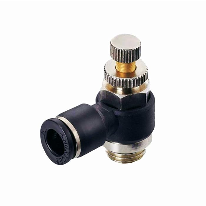 Buy 90 Degree Air Fitting Male Threaded Air Flow Valve Air Control