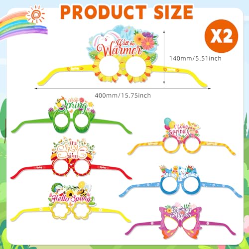 Top 30 Lunettes Printanières – Accessoires Photo Fête de Printemps pour Enfants & Adultes – Image 4