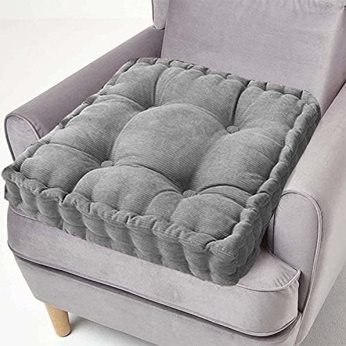 KRIDDR Comfortable Seat Cushion Sofa Seat Cushion Armchair Pads 10cm Thick Cotton Square Chair Cushions for Indoor Outdoor Home Car Office