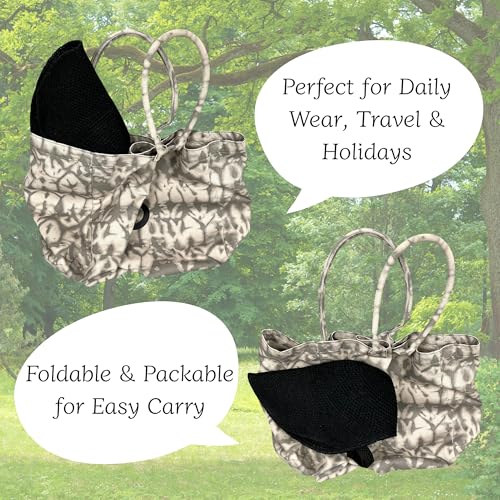 Chapeau de soleil en coton pliable contre la chaleur femme - 6