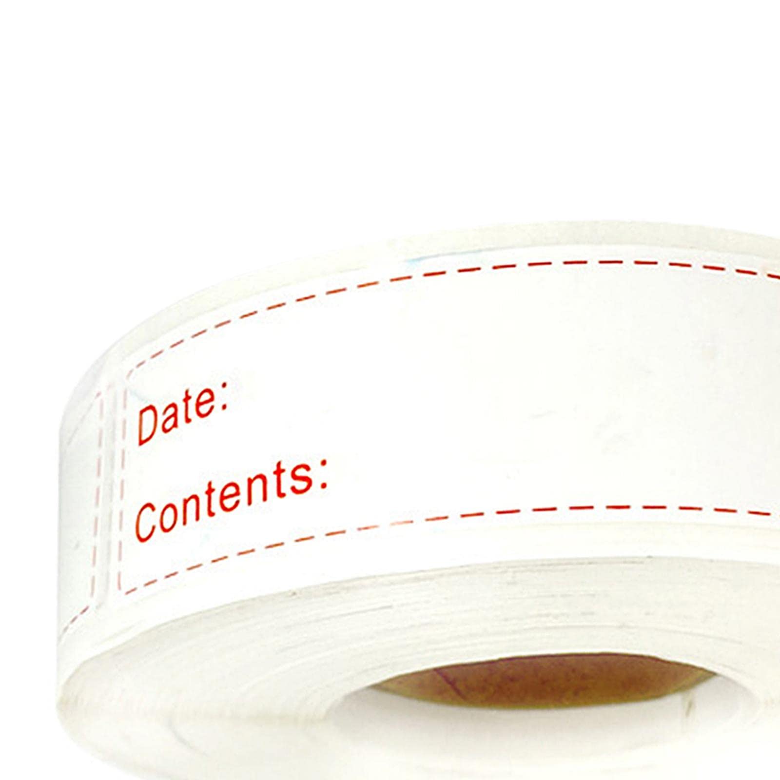 EXPORA Self Adhesive Label Blank Sticker Kitchen Freezer Label Tag Red 600pcs