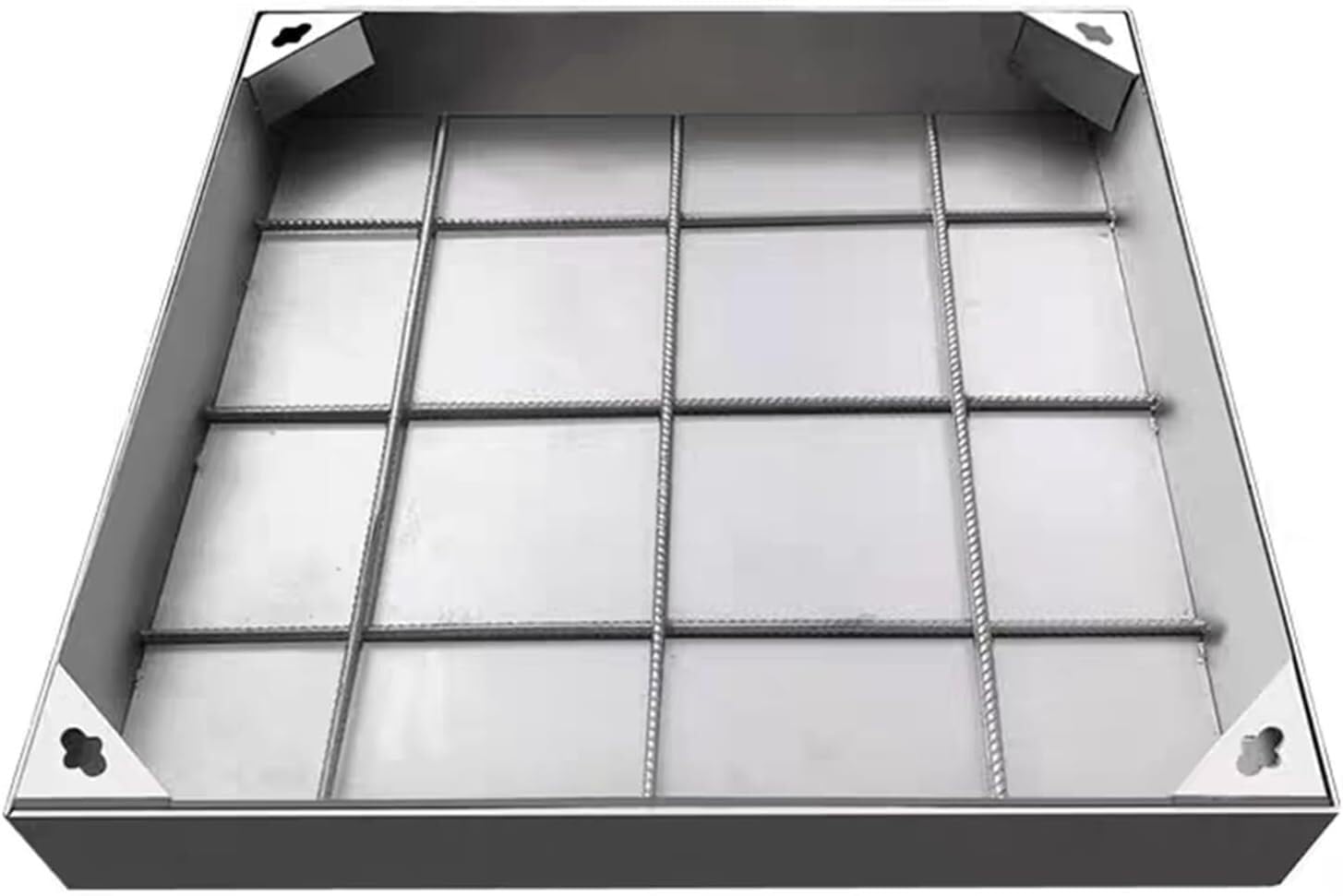 Couvercle de regard invisible pour dissimuler efficacement les trappes de drainage extérieures