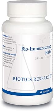 BIOTICS RESEARCH Bio Immunozyme Forte Multivitamin/Mineral to Support Normal, Healthy Immune Function, Echinacea, Cayenne Pepper, Lactobacillus acidophilus, Probiotics, Amino Acids 90 Capsules