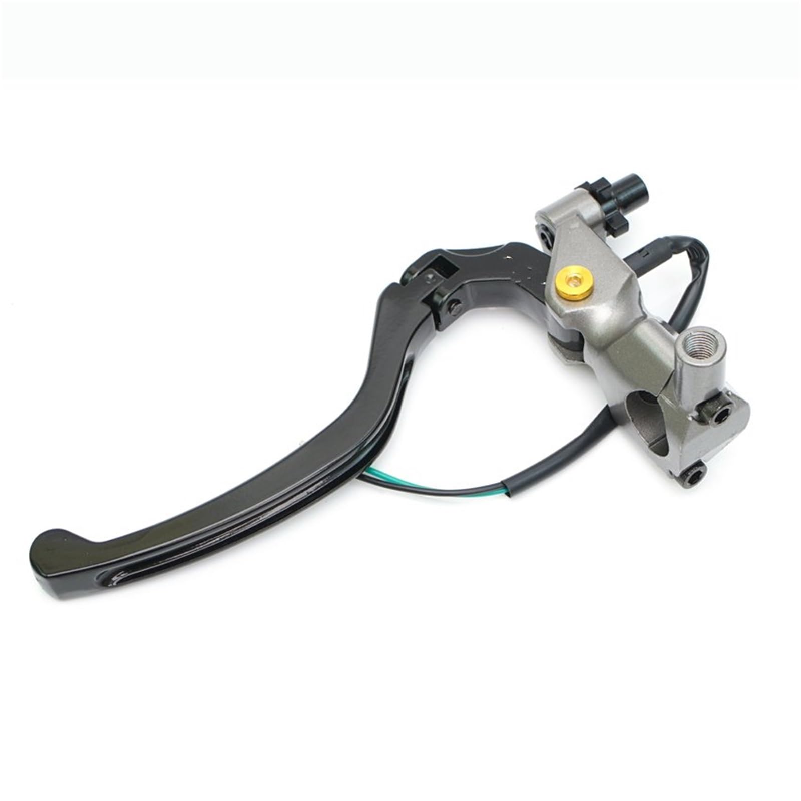 Pbqenxb Break and Clutch Levers 18RCS Motorcycle Brake Cutch Master Cylinder Lever Line Perch Clutch Universal 22mm(Grey Left Clutch)