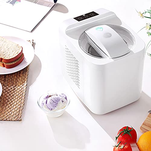 ChengBeautiful Eismaschine Eismaschine Home Ice Cream Machine Dessertmaschine Automatische Kühlung Eismaschine (Farbe… – Bild 4
