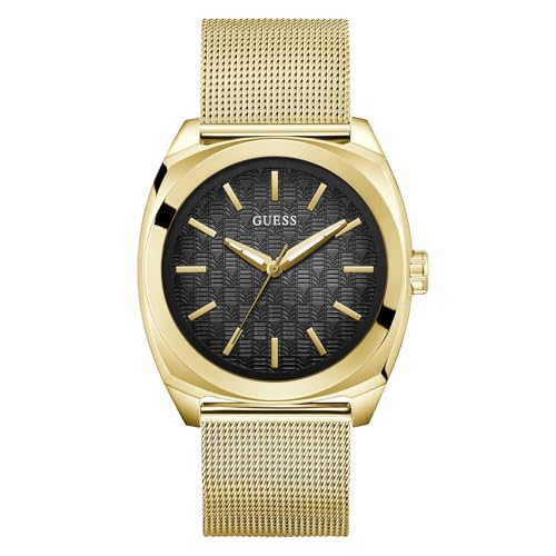 Guess Marshall GW0794G2 �����Y�r���v �X�e�����X�X�`�[�� �S�[���h �u���X���b�g, �u���b�N///�z���C�g, ���_��
