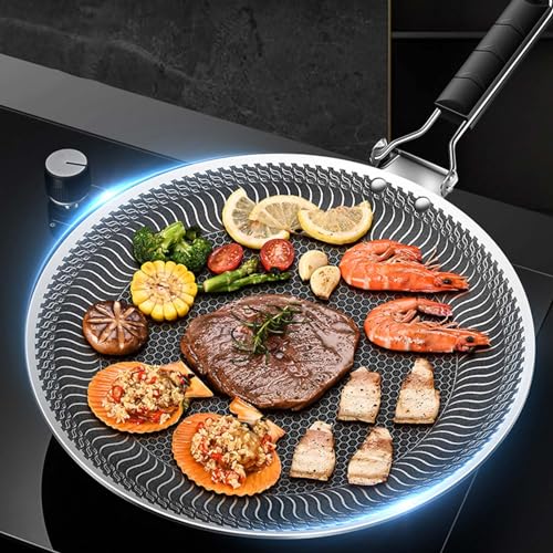 Poêles de cuisson en acier inoxydable durable pour gourmets - 8