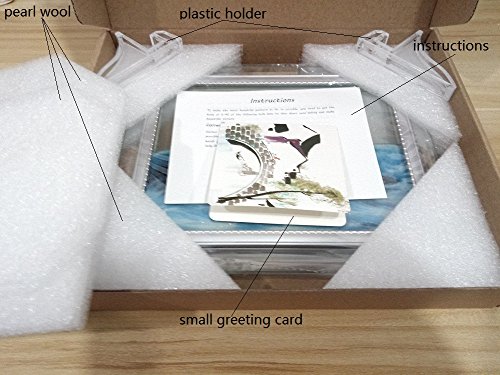 Yayacat Deep Sea Moving Sand Art Picture Sandscapes In Motion Kinetic Physics Desk Toys Mini Size (8.66"X6.9", Ocean Blue) #TOP5