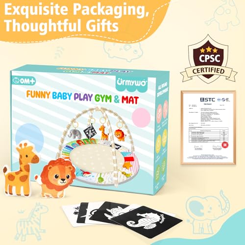 Alfombra de juego para gimnasio para bebé con 50% de descuento