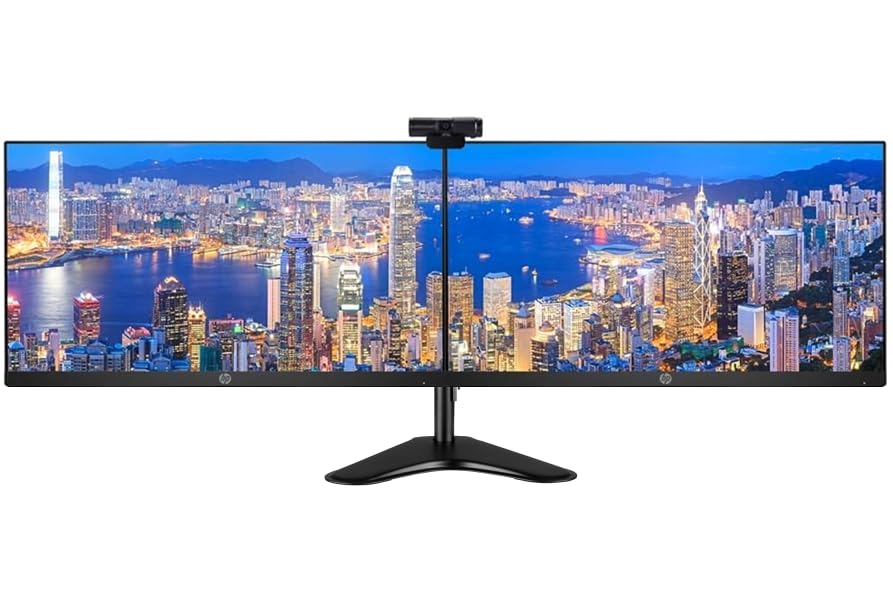 HP Dual Screen Monitor Set up 2 x Pro P224 22 Frameless Micro Edge FHD IPS in Plane Switching Technology WLED 1920 x 1080 Monitor - 16:9 Display Port HDMI VGA Gaming (Renewed)