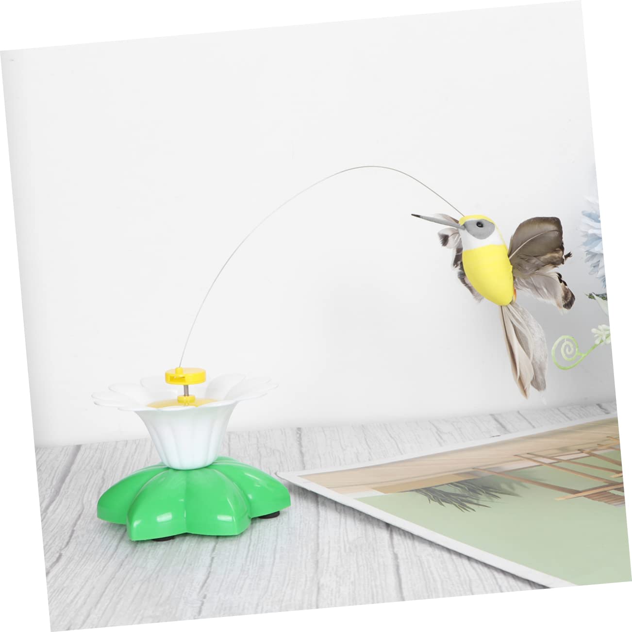Amosfun 3 Sätze Soaring Bird Katzenspielzeug Interaktives Katzenspielzeug Für Kätzchen Haustier Neckspielzeug Elektronisches Katzenspielzeug 2 Stück * 3