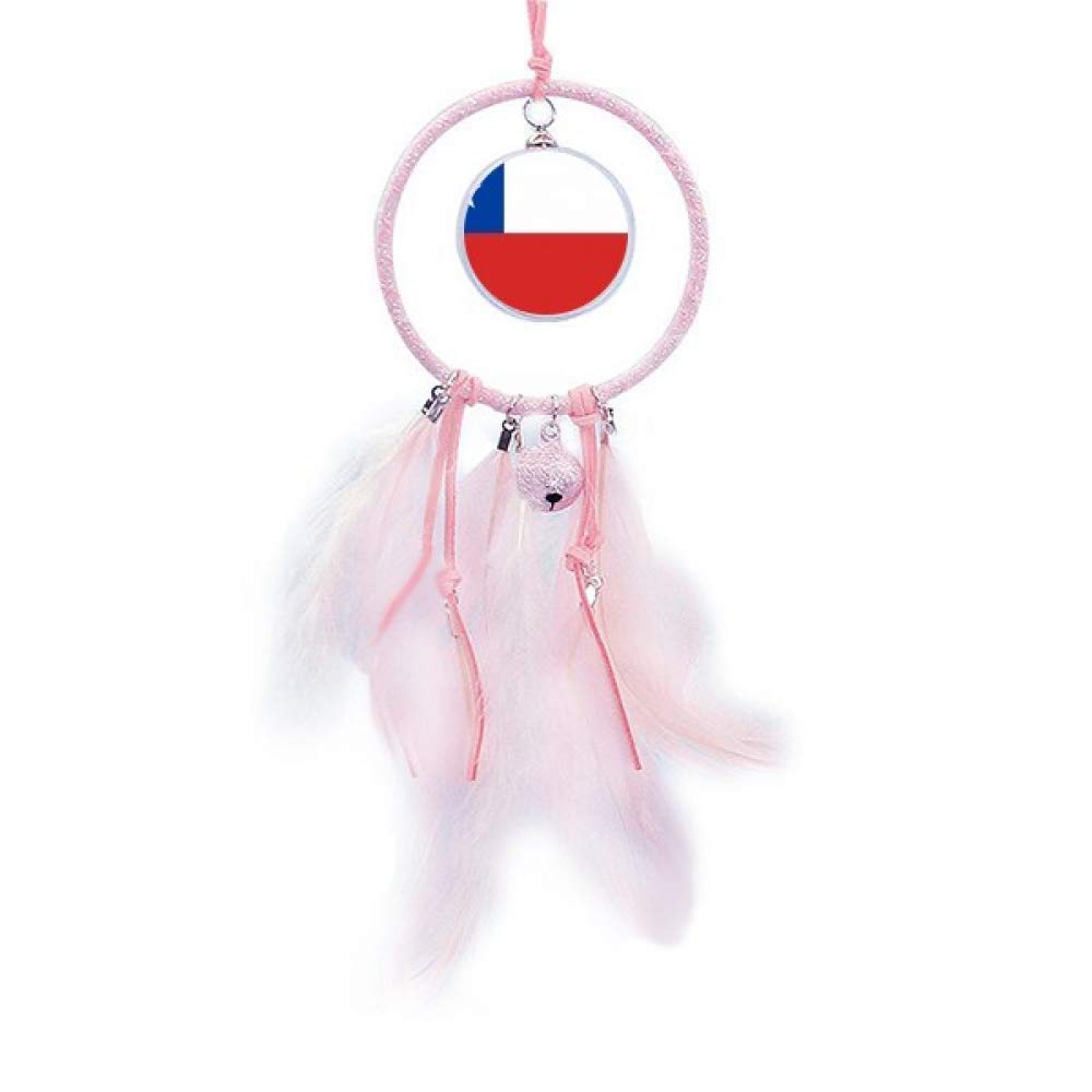 Atrapasueños de Chile con campana pequeña para decoración colgante de pared