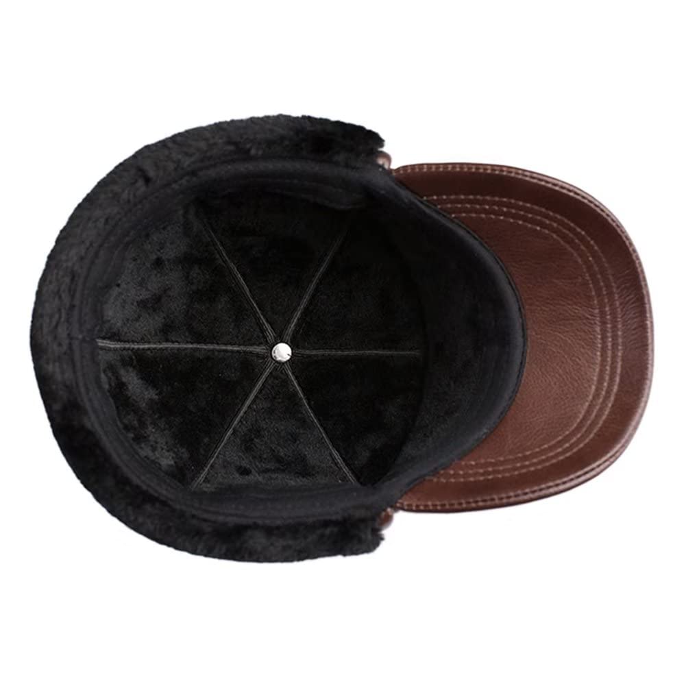 Czapka narciarska unisex z nausznikami, ciepła zimowa czapka skórzana, czapka Usaka, czapka rosyjska, czapka pilota/bombowca/żołnierza, czapka baseballowa ze sztucznego futra, CL