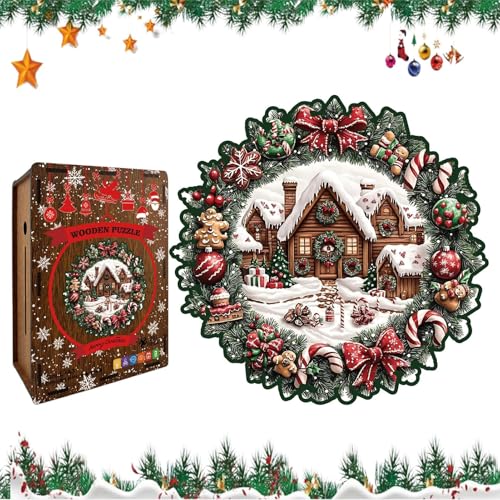 Puzzles de madera navideños: el regalo interactivo ideal para compartir en familia estas fiestas