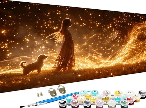 G  lp DIY yCgoCio[  h G fW^GZbg uVƃANGt hG l̃NtgANeBreB Paint by Numbers z[ NX}X  av[g 60x120cm