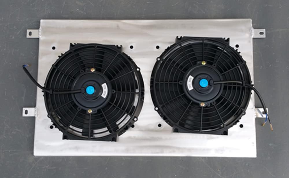 3 Row Aluminum Radiator & Shroud & Fan For 1970-1981 Pontiac Firebird/Trans Am V8 I6