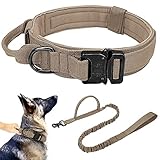 🐶【Soft Gepolstert für Komfort】 Das Hundehalsband ist innen weich gepolstert, ein angenehmes Gefühl für Ihren Hund. Es ist nicht zu eng und nicht zu locker, so dass Ihr Hund sich nicht gereizt fühlen wird.