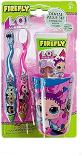 LOL Surprise Dental Set 2 Toothnrushes & Toothpaste & Beaker 3+