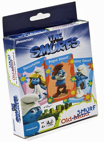 The Smurfs Old Maid Card Game