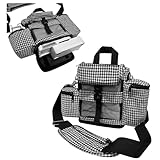Carrying Case Compatible with Inogen One G4 & Inogen Rove 4 ONLY – Lightweight Crossbody Carry Bag with Adjustable Strap, Extra Pockets, Inogen Accessory Storage, Zippered Bottom