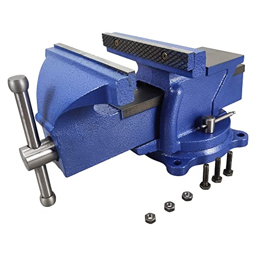 Vise Bench Home Use Drill Press Bench Vice 8 Inch Heavy Duty Rotatable Vise by TECHTONGDA - Used condition - CA$140.79