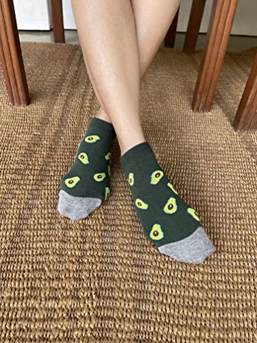 Image of Mint & Oak Low Cut Ankle Women Socks, Christmas Gift Quirky Socks For Friends, Cute Funky Socks, Christmas Secret Santa Gifts For Women