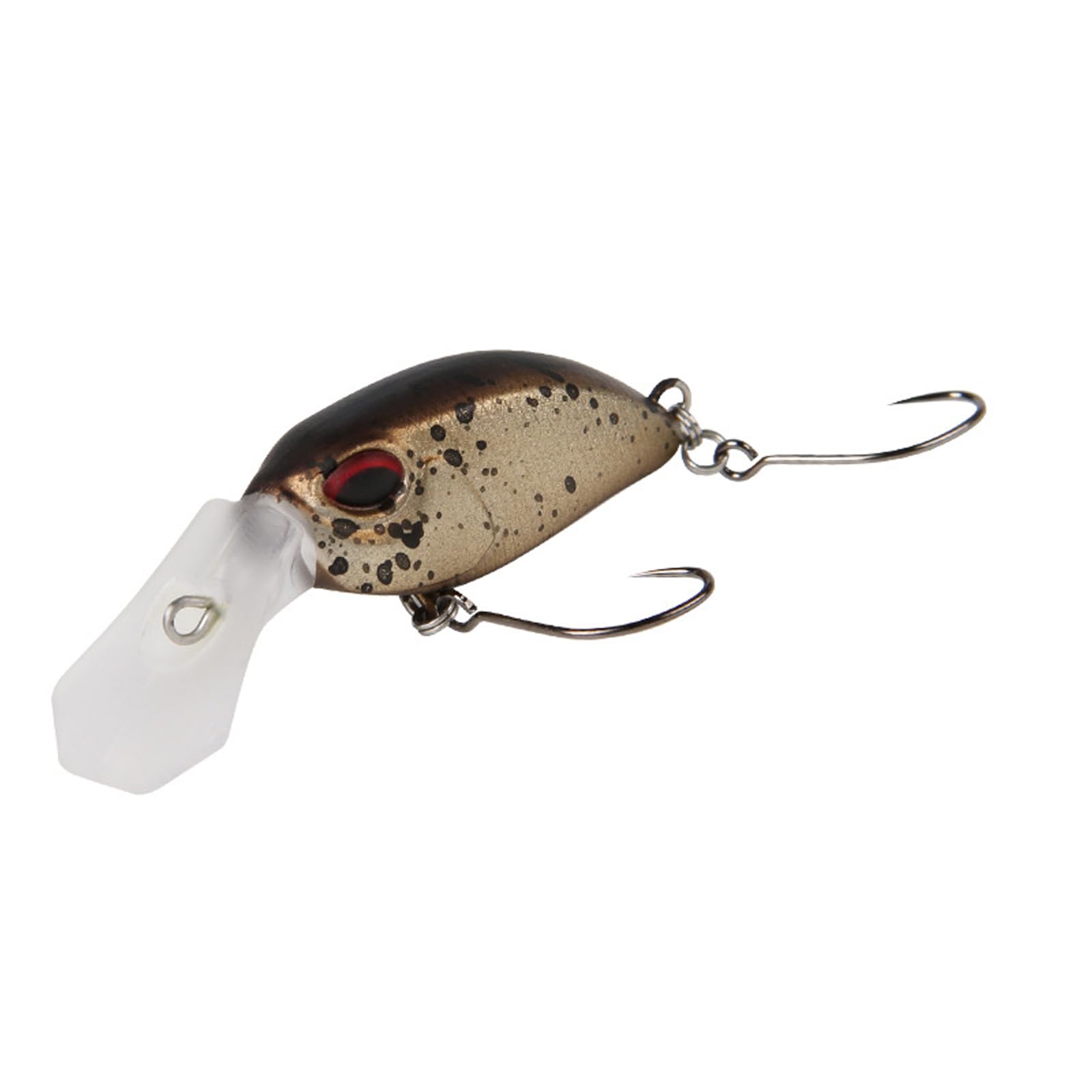 GTYLF Small Fishing Lures for Basses Trouts Fish Realistic Swimming Motion Durability Multiple Color Option