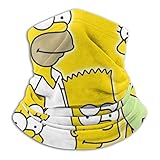 スヌード ザ・シンプソンズ ネックウォーマー マフラー メンズ レディース バンダナ フェイスマスク ヘアバンド マジックスカーフ