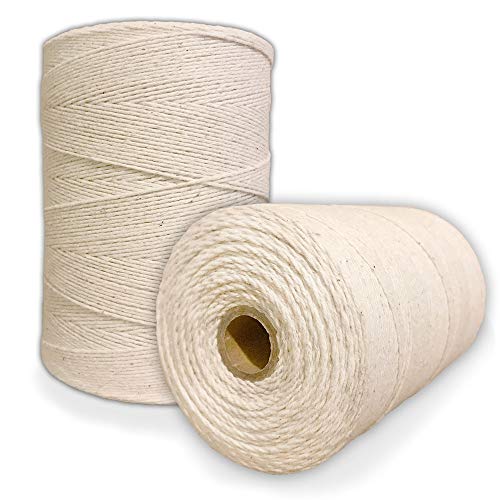 Weaving Thread - Cotton Thread Rug Yarn - Lap Loom warp Thread - Cricket Loom Weaving Shuttle - Hilo para tejer a Crochet (1 Yarn) - Thumbnail 4