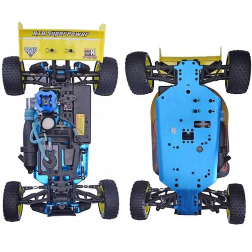 Bingxmf B9996 1/10 Nitro Rc Car For Adult 75Cc Oil-Powered Two Speed Rc Crawler Truck, 4Wd Off Road Buggy Nitro Gas Power Remote Control Car Hobby Toys thumb #4