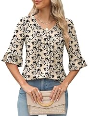 Apricot Black Floral