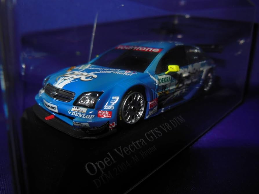 【ミニチャンプス】オペル　ベクトラ　GTS V8 DTM 2004 ミニチャンプス】オペルベクトラGTS V8 DTM 2004