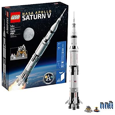 Lego Ideas NASA Apollo Saturn V 21309 Building Kit (1969 Piece) | Ya disponible en tu tienda friki favorita! En mundofriki.es!