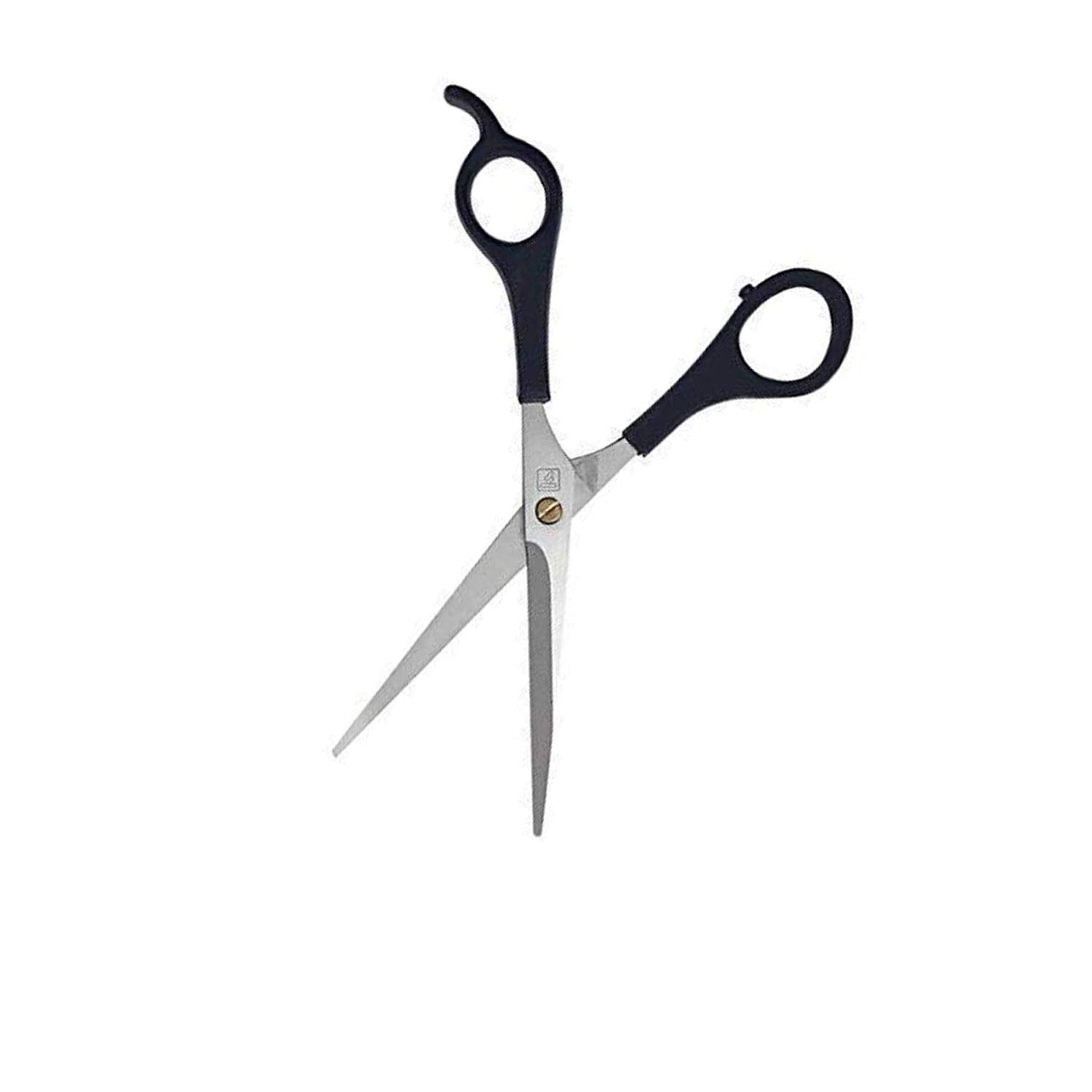 Verceys Hair Cutting Scissor For Moustache Trimming Beard Trimming (Black 7-inch) 2
