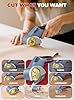 Giosuan 2025 Upgrade 4V Cordless Cutting Tool, Cardboard Cutter with 2 Titanium Blades, 2000mAh Battery, Electric Chop Saw for Fabric, Cardboard, Leather, Carpet - Glacier Blue #3