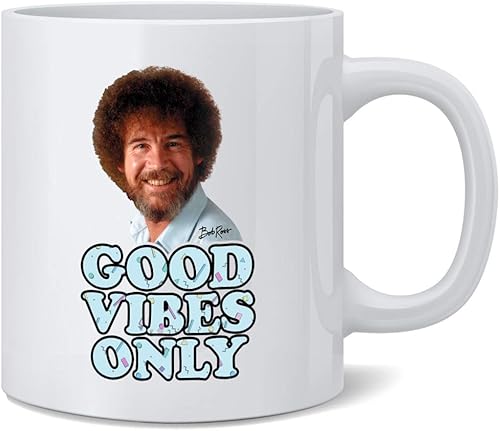 Miniatura 9 de Taza de café con cita de Bob Ross Be The Person Quote Be The Person Would Want You to Be Funny Genial, motivacional, estilo retro, vintage, energía