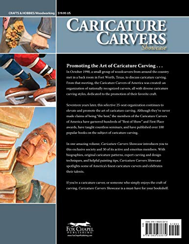 Caricature Carvers Showcase: 50 of the Best Designs and Patterns from the Caricature Carvers of America (Fox Chapel Publishing) 30 Featured CCA Members and Their Work, from Woodcarving Illustrated - Image 2
